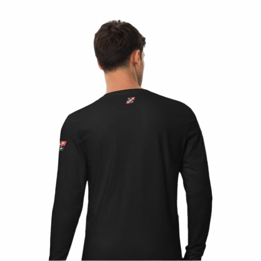 Black Ice Long Sleeve Fitted Shirt for performance and comfort.