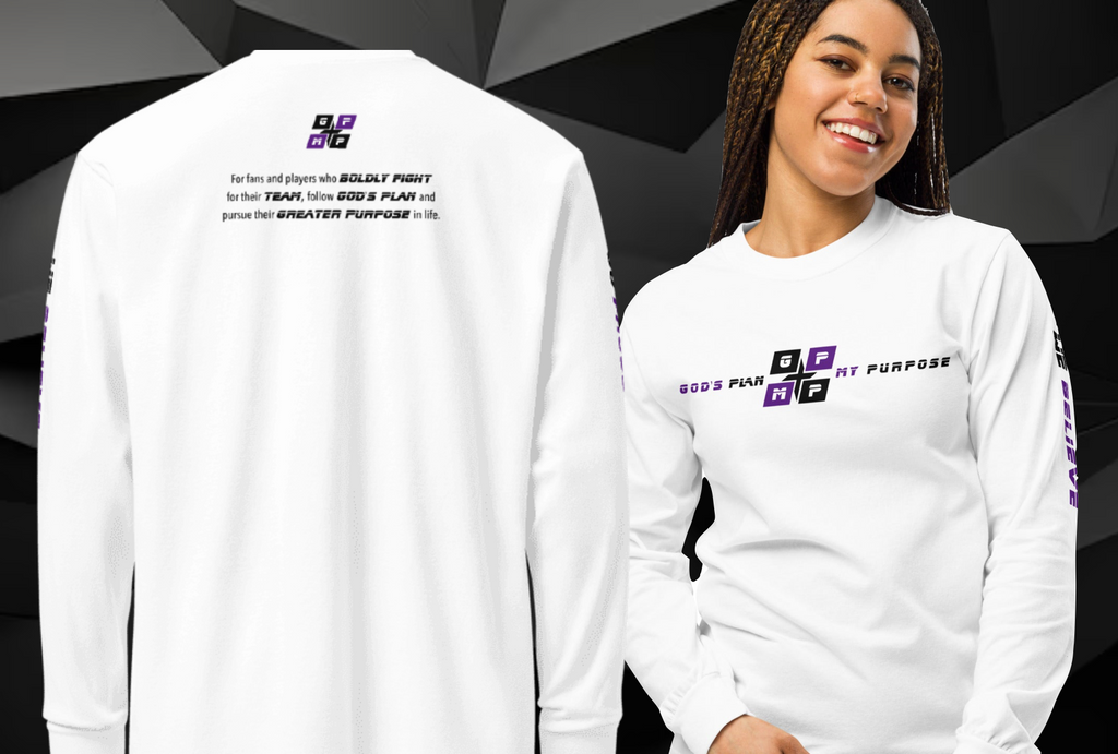 Faith-Filled-Frog Premium Shirt for TCU fans with motivational text and logo design on white long-sleeve, showcasing faith and fandom.