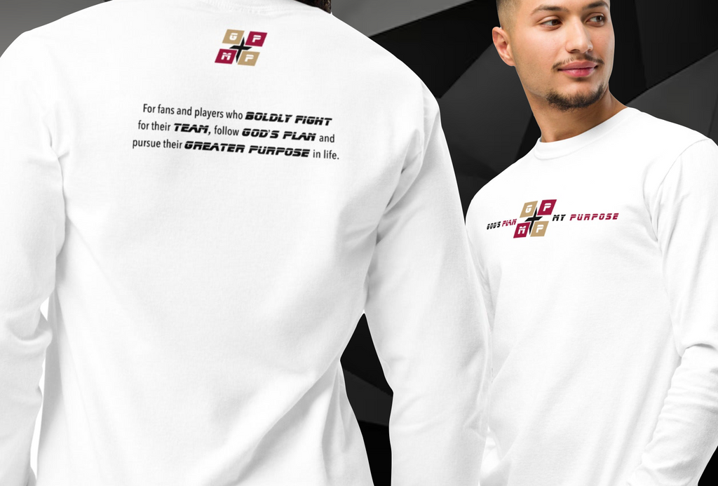 Faith-Filled-Eagle Premium Shirt featuring GP:MP logo, "FAITH-FILLED-EAGLE," "WE BELIEVE," 100% ring-spun cotton, garment-dyed, relaxed fit, durable construction.